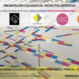 03.01.2018 Presentación-Coloquio De Proyectos Artísticos