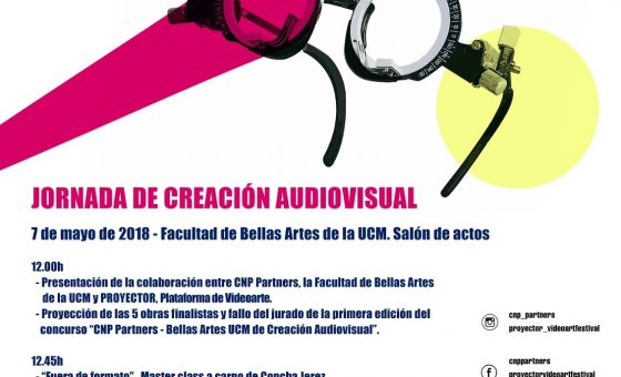 7.05.2018 Jornada Creación Audiovisual + Concha Jerez