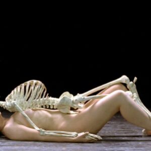 "Nude with skeleton", de Marina Abramovic