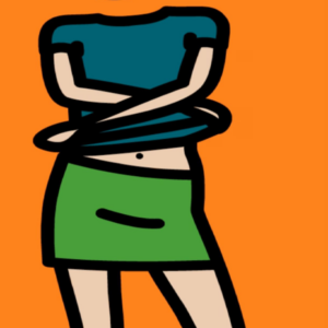 JULIAN OPIE Sara Undressing
