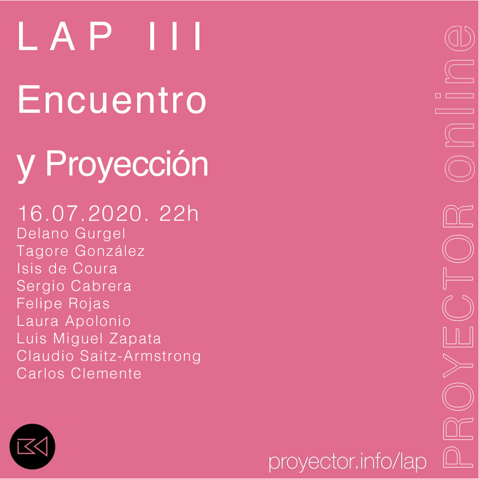 16.07.2020. Presentación y Proyección del LAP III