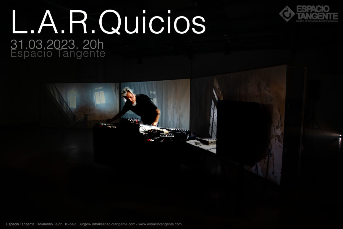 31.03.2023. 20h. L.A.R.Quicios cierra la muestra Cortina de Humo de Mario Gutiérrez Cru en Espacio Tangente
