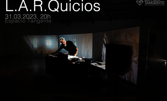 31.03.2023. 20h. L.A.R.Quicios cierra la muestra Cortina de Humo de Mario Gutiérrez Cru en Espacio Tangente